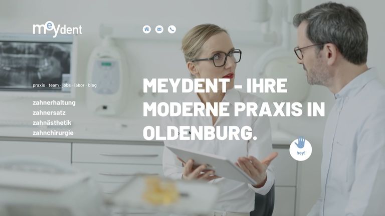 Relaunch Meydent Website 
