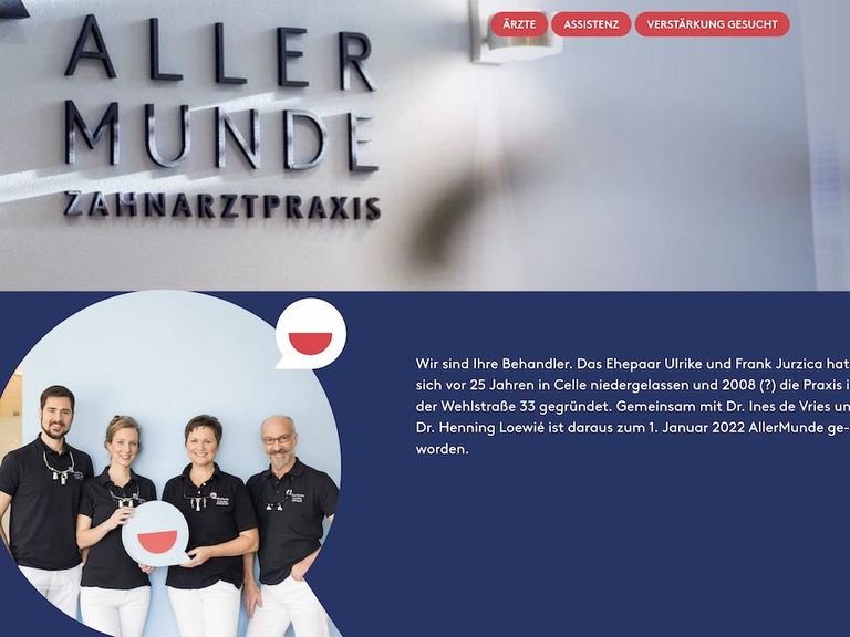 Allermunde Website