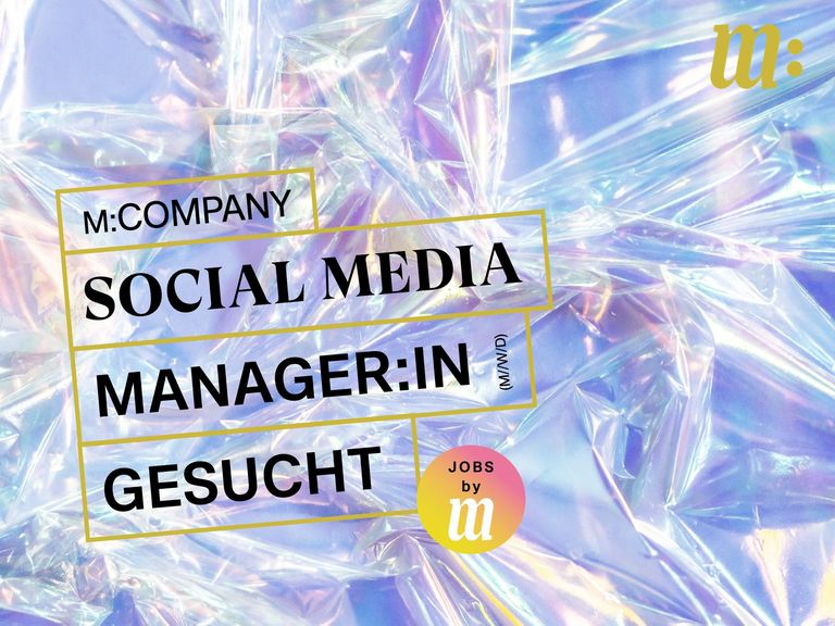 M:Company sucht Social Media Manager:in (m/w/d)